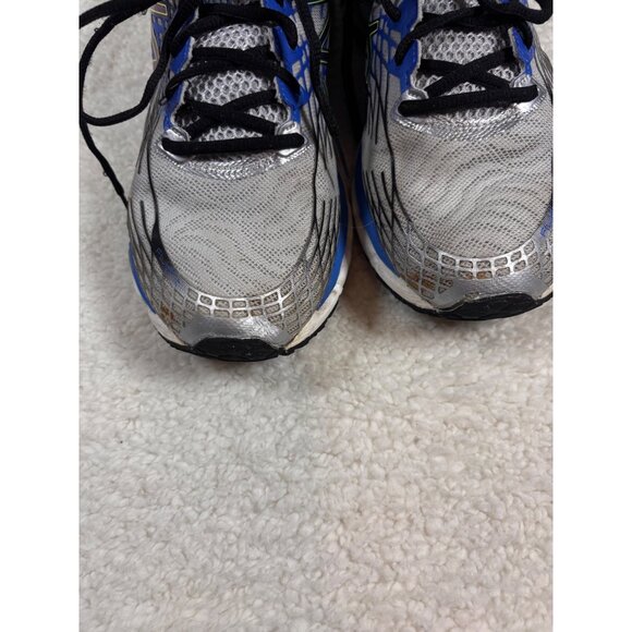 Asics Gel-Nimbus 18 Mens Running Shoes Size 11 Gray & Blue - Picture 5 of 10